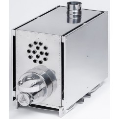 Печь Инвент средняя со встроенным теплообменником и вентилятором 740х310х490 мм